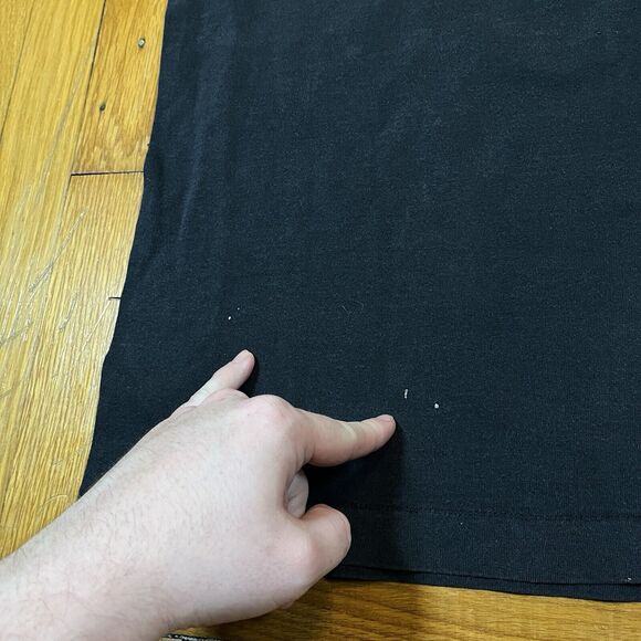 Velvet Park Music Fest 90s Wilson Pickett Vintage T-Shirt XL Distress w/ Hole - Picture 5 of 9